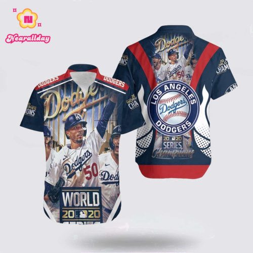 Los Angeles Dodgers 2020 World Series Champions Hawaiian Shirt – Official MLB Fan Gear