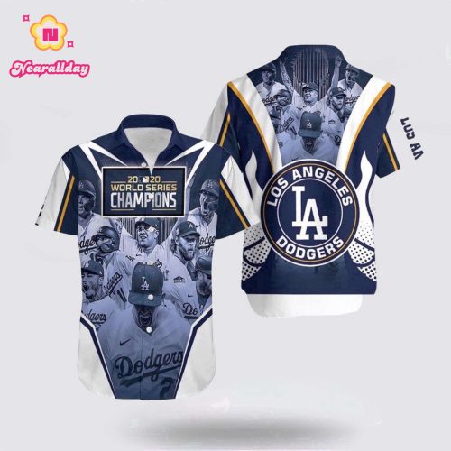 Los Angeles Dodgers World Series Champions Hawaiian Shirt – Official MLB Fan Gear