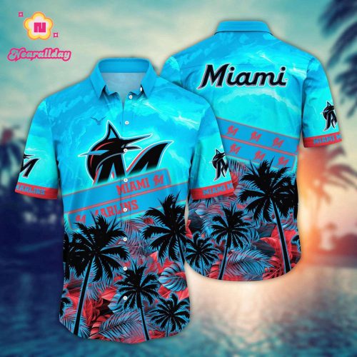 MLB Miami Marlins Hawaiian Shirt - Perfect Gift for Fans to Channel Aloha Spirit