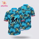 MLB Miami Marlins Hawaiian Shirt: Chic Coastal Vibes for Stylish Summer Fans MLB Miami Marlins Hawaiian Shirt: Chic Coastal Vibes for Stylish Summer Fans