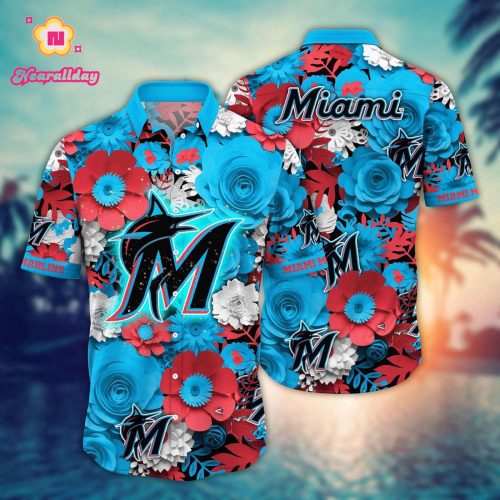 MLB Miami Marlins Hawaiian Shirt: Diamond Dreams for the Ultimate Sport Fan