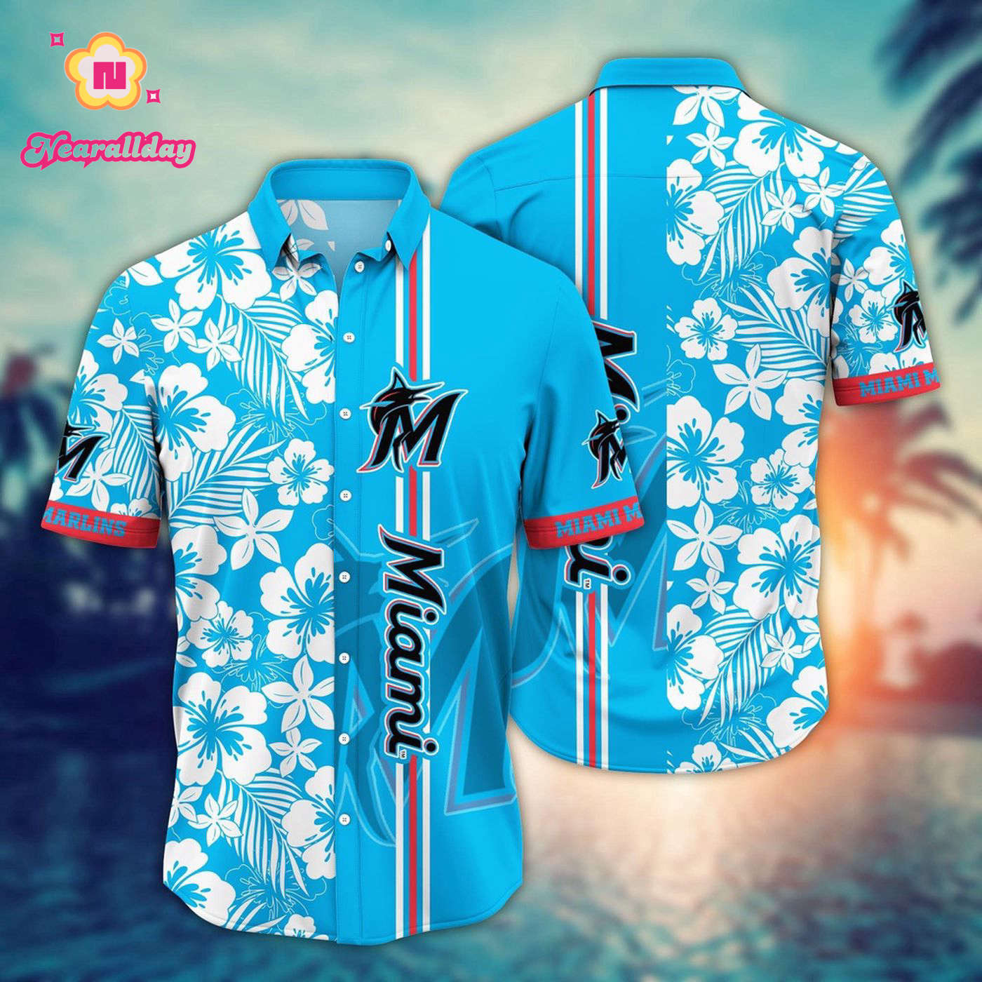 MLB Miami Marlins Hawaiian Shirt – Perfect Summer Gear for Sports Fans MLB Miami Marlins Hawaiian Shirt – Perfect Summer Gear for Sports Fans