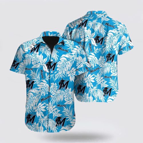 MLB Miami Marlins Hawaiian Shirt – Tropical Fan Favorite!