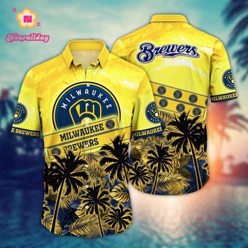 Milwaukee Brewers Hawaiian Shirt - Perfect Gift for Fans MLB Aloha Spirit