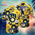 MLB Milwaukee Brewers Hawaiian Shirt – Perfect for Sports Fans!