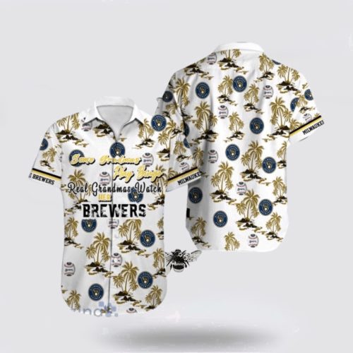 MLB Milwaukee Brewers Hawaiian Shirt – Dive into Tropical Fan Fashion