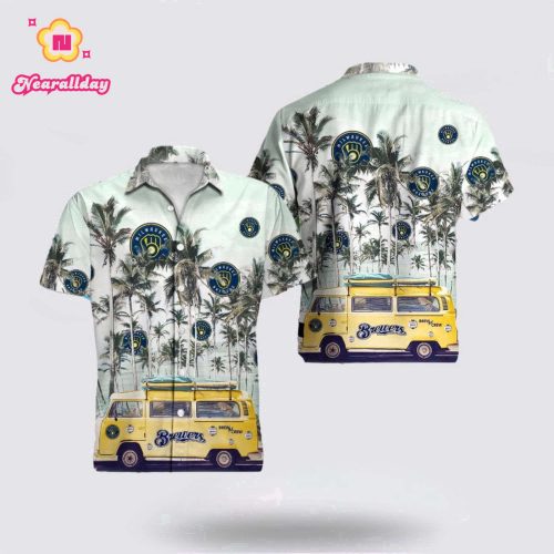Milwaukee Brewers Hawaiian Shirt: Embrace Summer in Style!