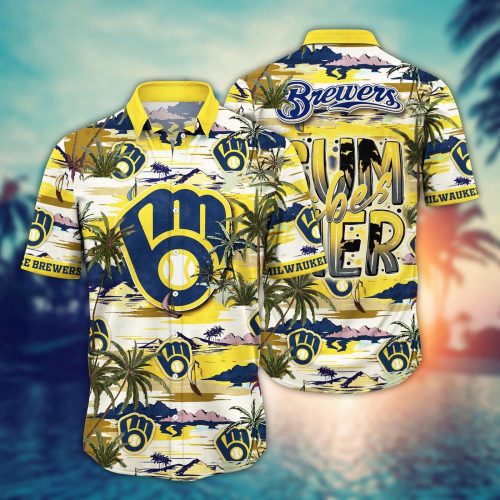 Milwaukee Brewers Hawaiian Shirt: Grand Slam Hawaiian Flair for Fans