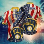 Milwaukee Brewers Hawaiian Shirt: Swing into Hawaiian Chic for Fans