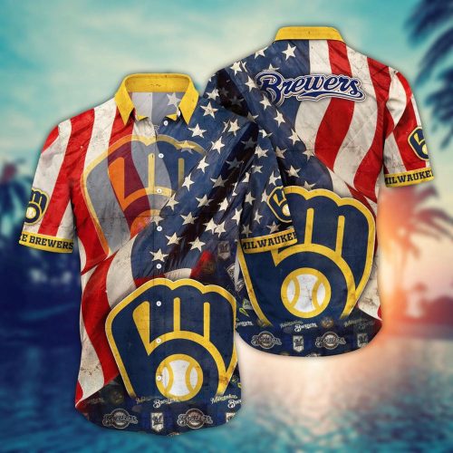 Milwaukee Brewers Hawaiian Shirt: Swing into Hawaiian Chic for Fans
