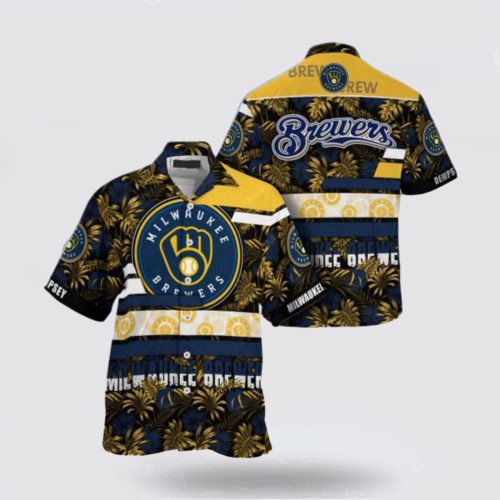 MLB Milwaukee Brewers Hawaiian Shirt: Dive into the Sea Breeze with Fan-Favorite Exotic Outfits