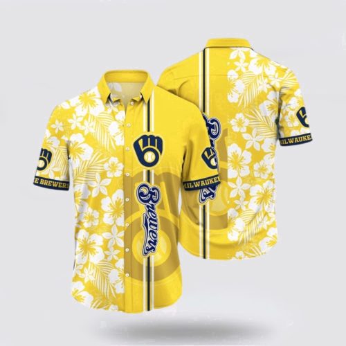 MLB Milwaukee Brewers Hawaiian Shirt – Baseball & Hawaiian Fusion For Fans