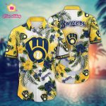 MLB Milwaukee Brewers Hawaiian Shirt – Perfect Gift for Fans!