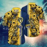 Milwaukee Brewers Hawaiian Shirt: Steal The Bases Steal The Show!