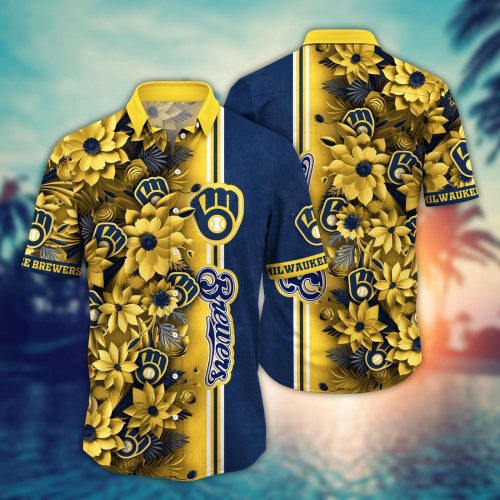 Milwaukee Brewers Hawaiian Shirt: Steal The Bases Steal The Show!