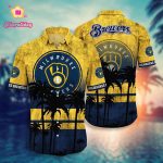 MLB Milwaukee Brewers Hawaiian Shirt – Stylish Swing for Fans