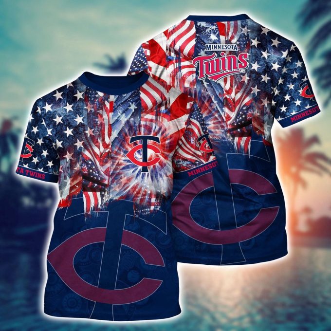 Minnesota Twins Hawaiian Heatwave 3D T-Shirt – Official MLB Fan Gear