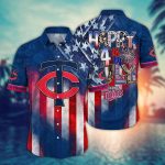 MLB Minnesota Twins Independence Day Hawaiian Shirt: Trendy Top for Cool Fans