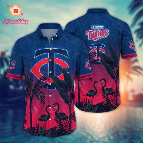 MLB Minnesota Twins Hawaiian Shirt - Perfect Sunset Gift for Fans