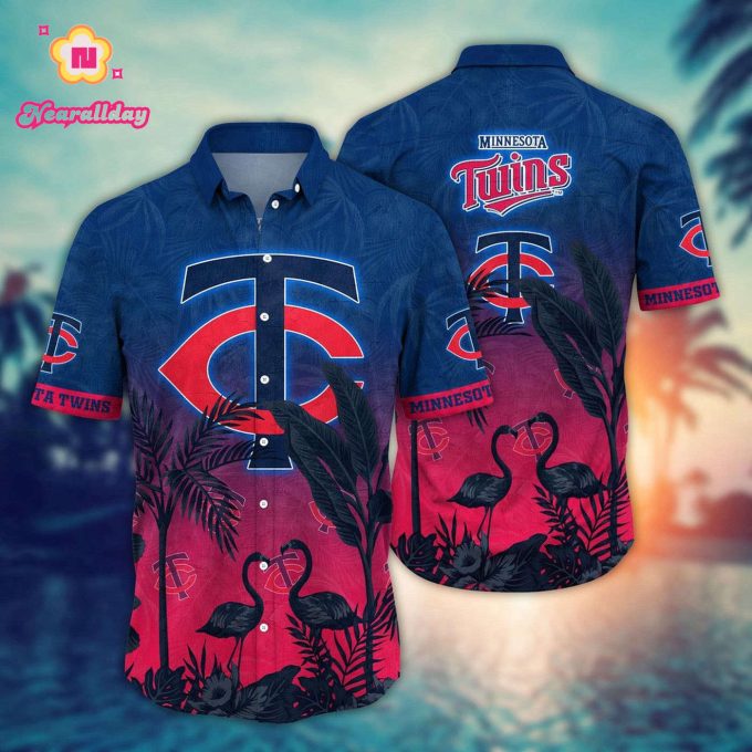 MLB Minnesota Twins Hawaiian Shirt – Perfect Sunset Gift for Fans