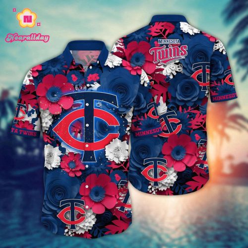 MLB Minnesota Twins Hawaiian Shirt - Perfect for Sport Fans!