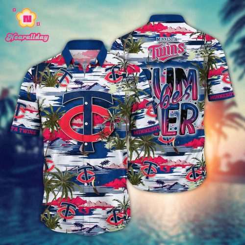 MLB Minnesota Twins Hawaiian Shirt: Flower Grand Slam for Fans