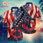 MLB Minnesota Twins Hawaiian Shirt: Floral Swing Chic for Fans
