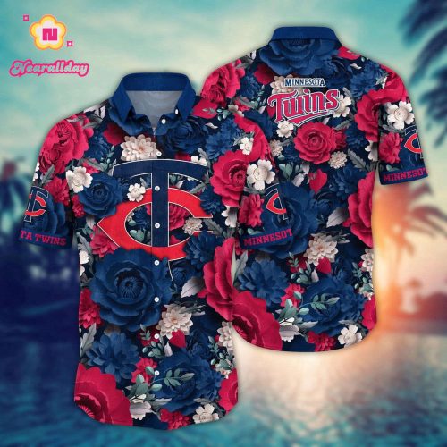 Official MLB Minnesota Twins Hawaiian Shirt - Home Run Style for True Fans