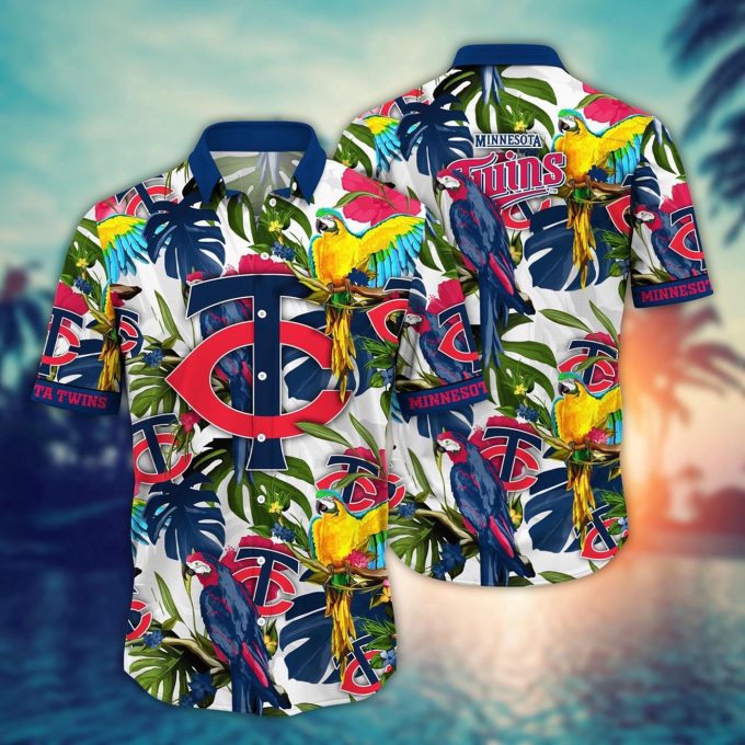 MLB Minnesota Twins Hawaiian Shirt – Victory In Bloom Gift for Fans