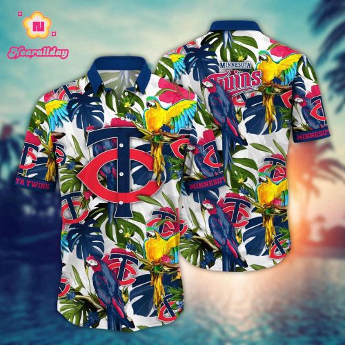 MLB Minnesota Twins Hawaiian Shirt - Victory In Bloom Gift for Fans