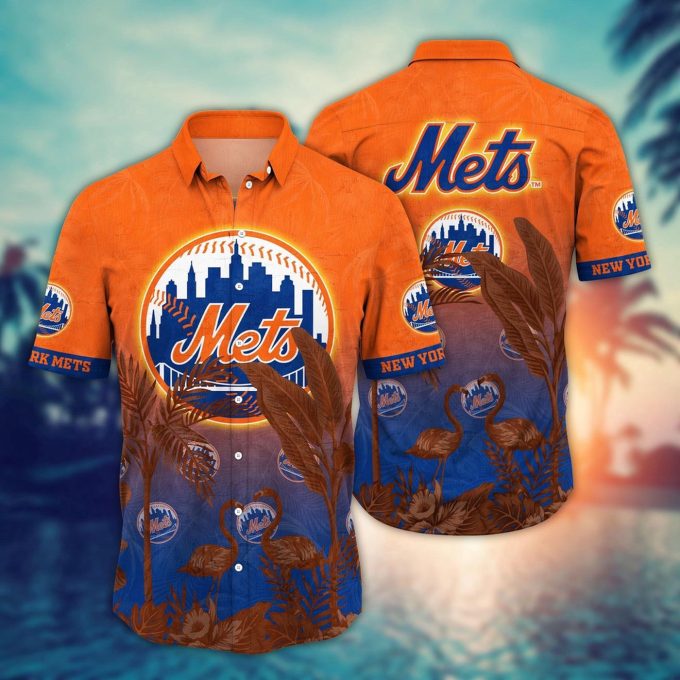 MLB New York Mets Hawaiian Shirt – Chase the Sunset Fan Gift