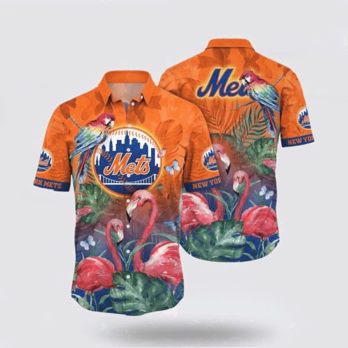 MLB New York Mets Hawaiian Shirt: Stylish Coastal Fashion for Fans