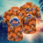 MLB New York Mets Hawaiian Shirt: Floral Symphony Fan Gift
