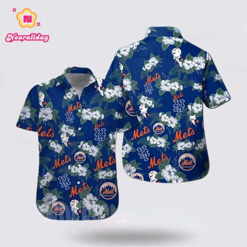 MLB New York Mets Hawaiian Shirt – Coastal Fan Fashion to Free Your Spirit