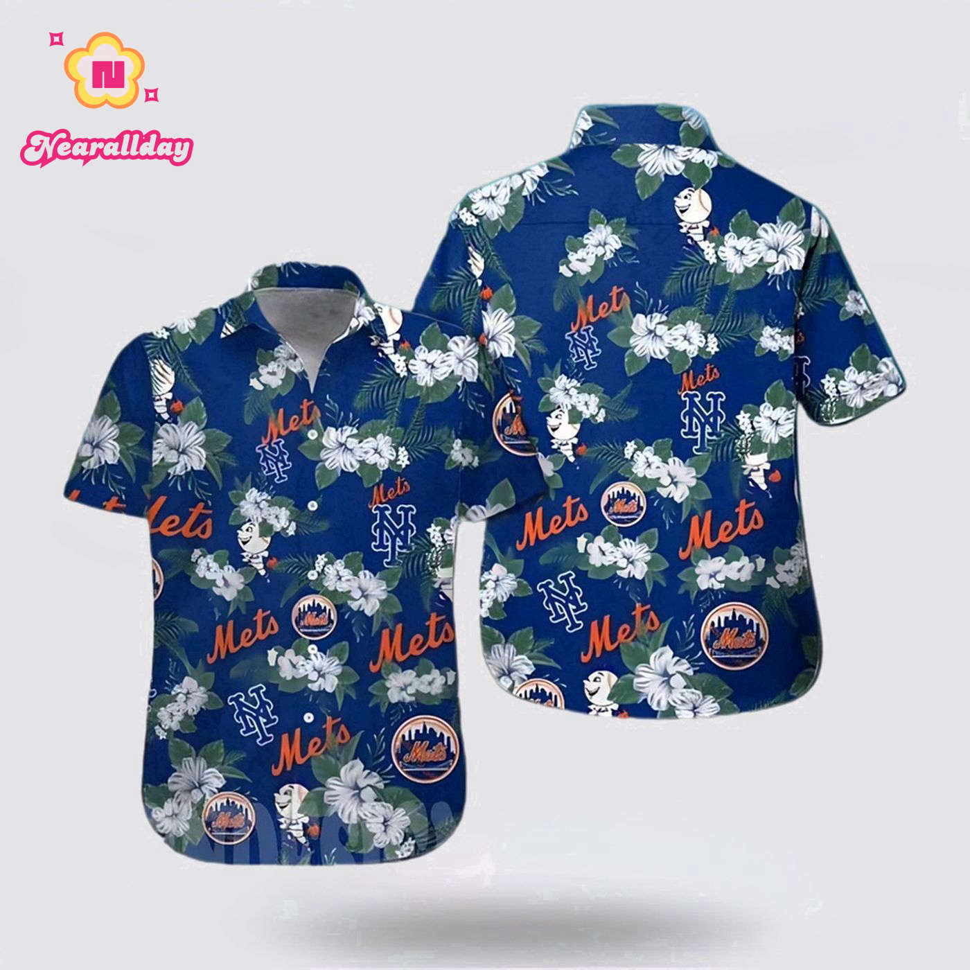 MLB New York Mets Hawaiian Shirt – Coastal Fan Fashion to Free Your Spirit MLB New York Mets Hawaiian Shirt – Coastal Fan Fashion to Free Your Spirit