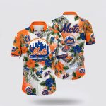 MLB New York Mets Hawaiian Shirt: Coastal Fashion Collection for Fans