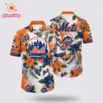 MLB New York Mets Hawaiian Shirt – Summer Fan Fashion Statement MLB New York Mets Hawaiian Shirt – Summer Fan Fashion Statement