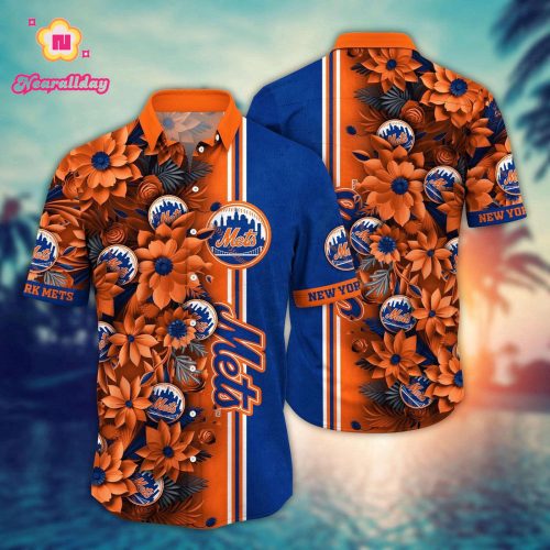 MLB New York Mets Hawaiian Shirt: Steal The Bases Steal The Show For Fans