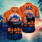 MLB New York Mets Hawaiian Shirt – Swing in Style for Fans!