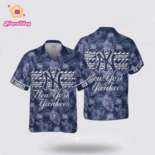MLB New York Yankees Hawaiian Shirt: Embrace Summer Style & Spirit!