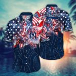 MLB New York Yankees Hawaiian Shirt: Flower Game Day Aloha Style for Fans