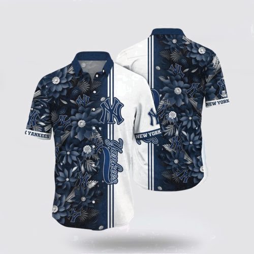 MLB New York Yankees Hawaiian Shirt: Bring Tropical Vibes to Your Wardrobe!