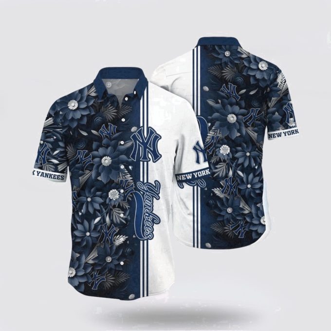 MLB New York Yankees Hawaiian Shirt: Bring Tropical Vibes to Your Wardrobe!