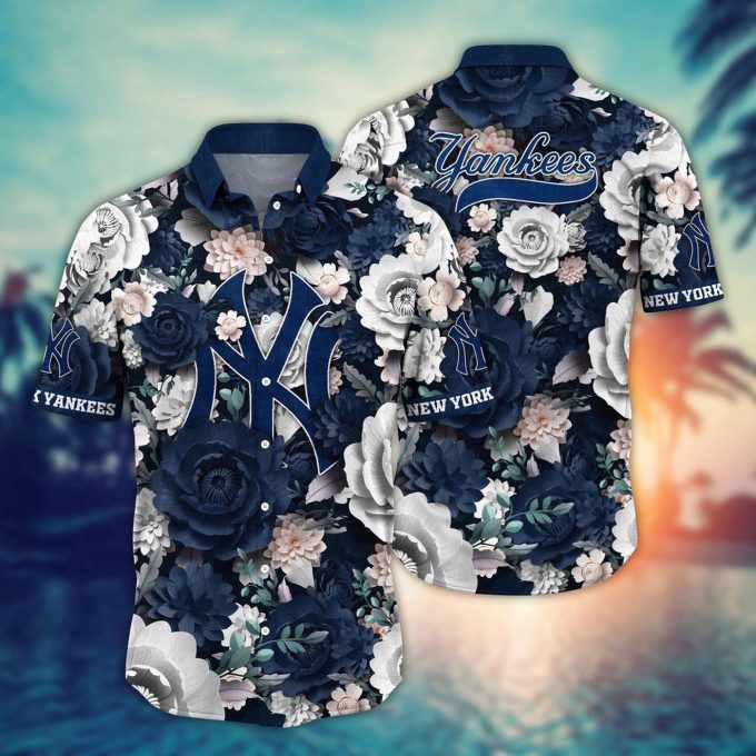 MLB New York Yankees Hawaiian Shirt – Home Run Style for Sport Fans