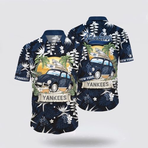 MLB New York Yankees Hawaiian Shirt – Embrace the Sea Breeze in Style!