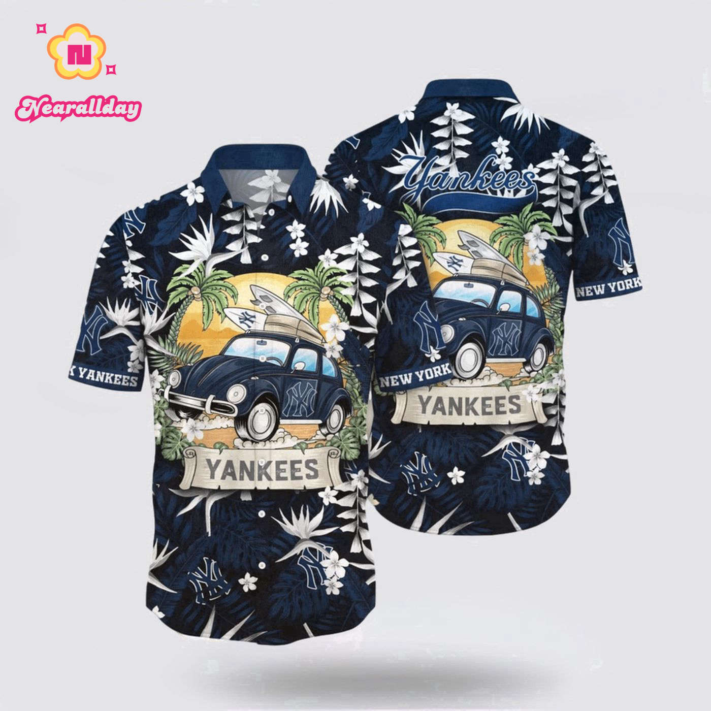 MLB New York Yankees Hawaiian Shirt – Embrace the Sea Breeze in Style! MLB New York Yankees Hawaiian Shirt – Embrace the Sea Breeze in Style!