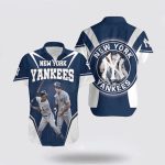 MLB New York Yankees Hawaiian Shirt: McCutchen & Aaron Judge Fan Gear