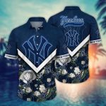MLB New York Yankees Hawaiian Shirt: Perfect for Summer Sports Fans MLB New York Yankees Hawaiian Shirt: Perfect for Summer Sports Fans