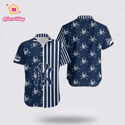 MLB New York Yankees Hawaiian Shirt: Tropical Fashion for Fans to Welcome Summer with Energy