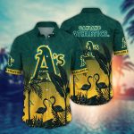 MLB Oakland Athletics Hawaiian Shirt – Chase the Sunset Fan Gift